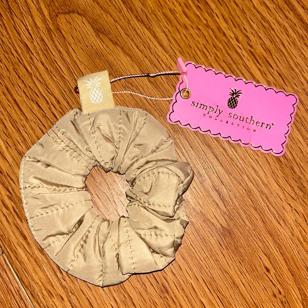Simply Southern Puffy Hair Tie “Mocha” & “Black”